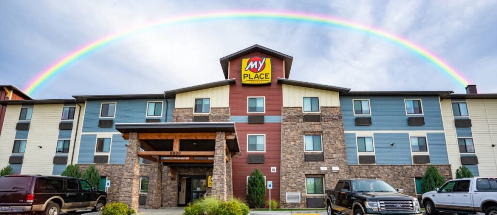 Beautiful view of My Place Resort in Colorado Springs