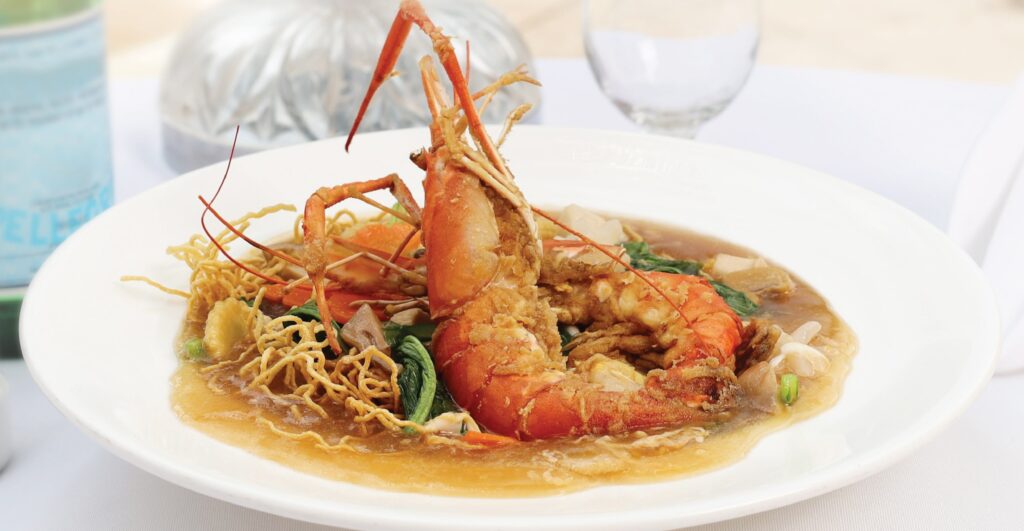 Malaysian seafood dish