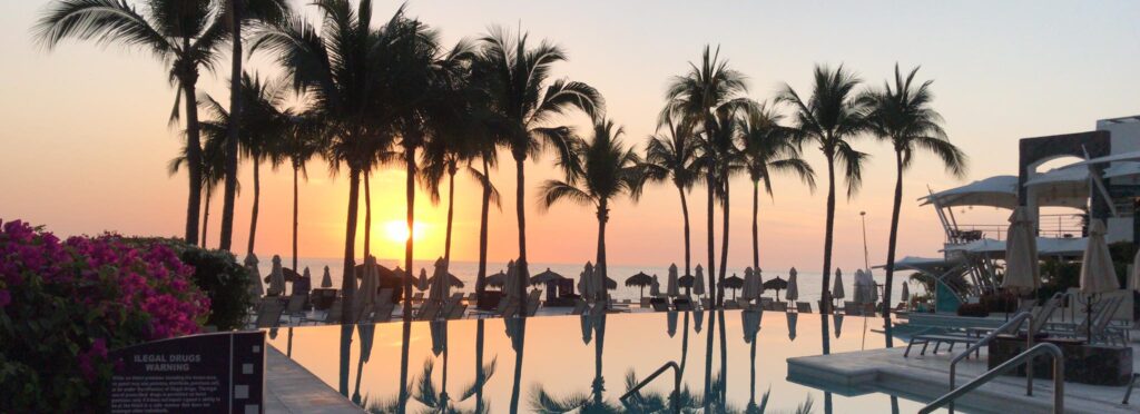 Beautiful Secrets Vallarta Bay Sunset