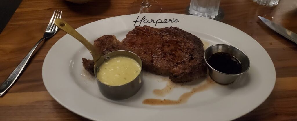 A Photo Of One Of Harpers Restaurants Famous Steaks