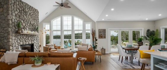 Comfort & relaxation living space at fire & stone