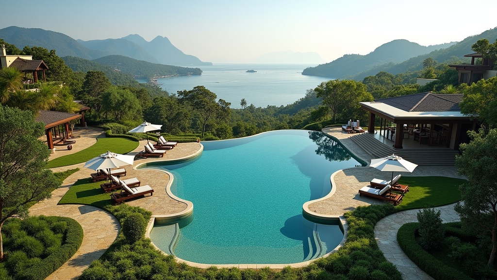 Scenic view of resort surroundings