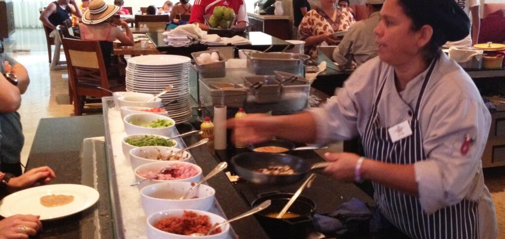 Omelette Station, Marriott Puerto Vallarta Resort & Spa